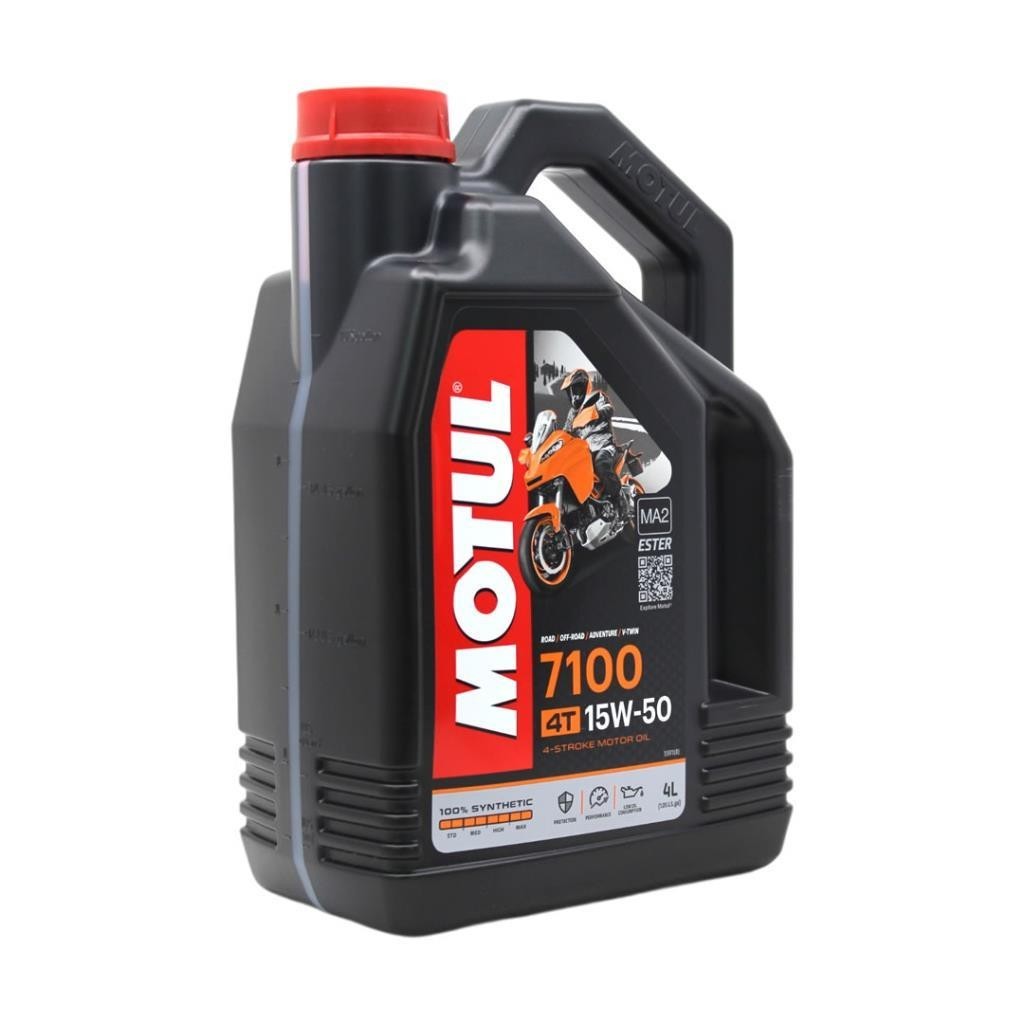 Motul 7100 4T 15W50 4 Lt Motosiklet Yağı (2 Adet)