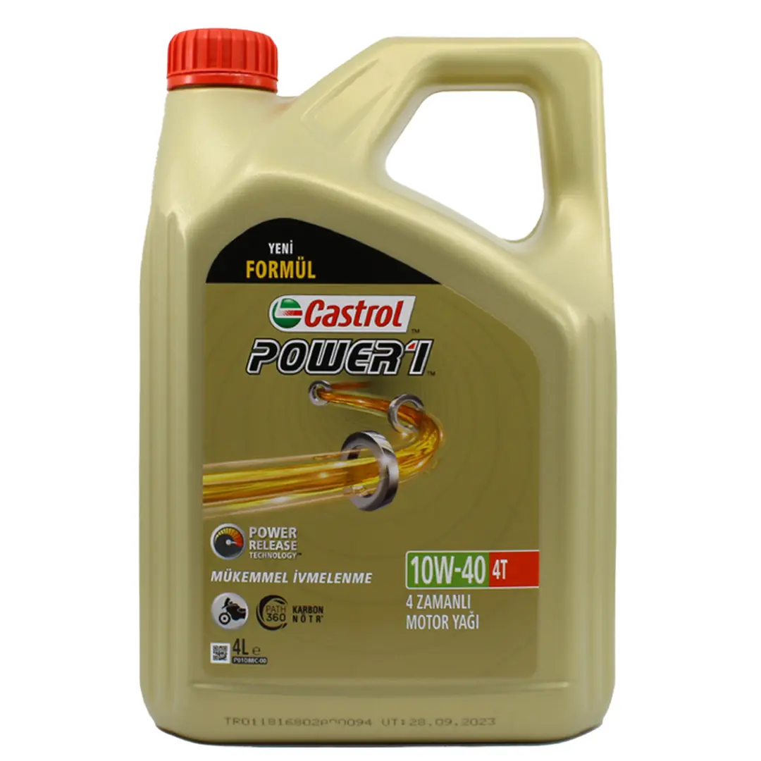 Castrol Power 1 4T 10W40 4 Lt Motosiklet Yağı Fiyatı