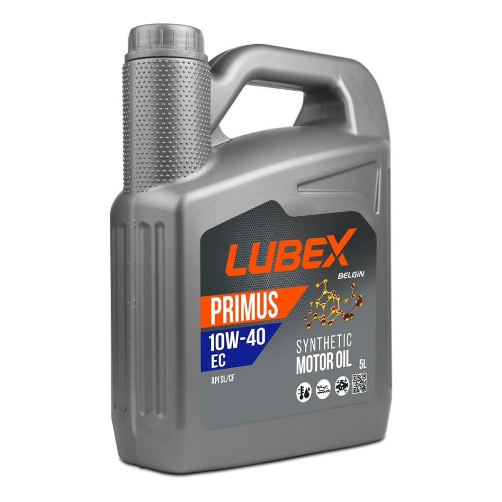 Lubex Primus EC 10W40 5 Lt Sentetik Motor Yağı (4 Adet)