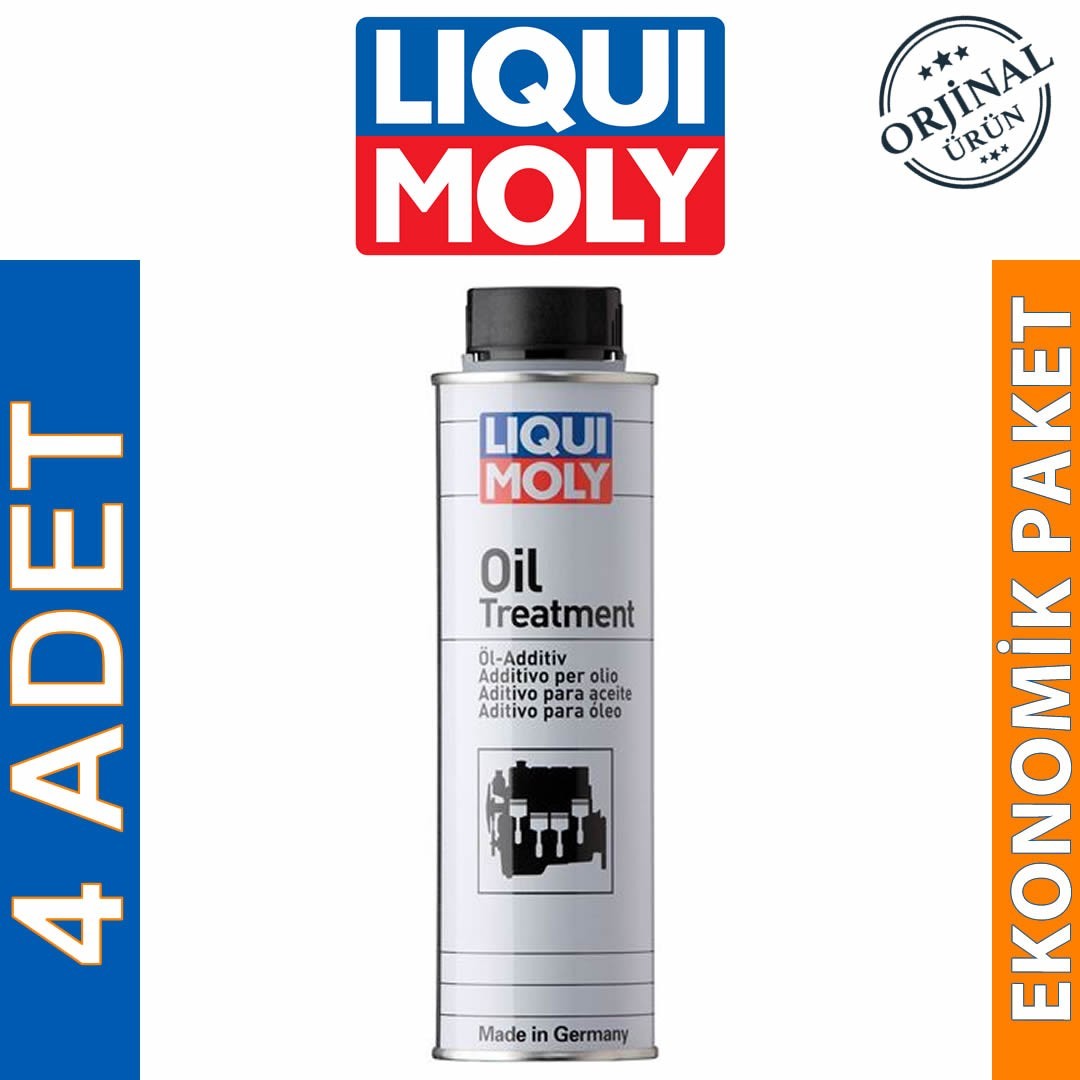 Liqui Moly Motor Yağ Katkısı 300 ML Oil Treatment (4 Adet) (2180)