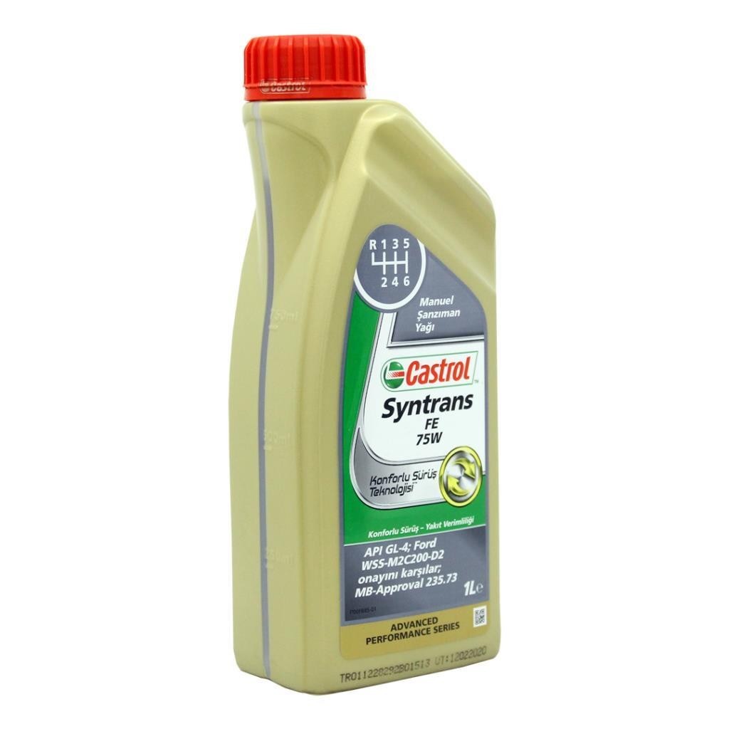 Castrol Transmax Manual FE 75W 1 Lt Şanzıman Yağı (4 Adet)