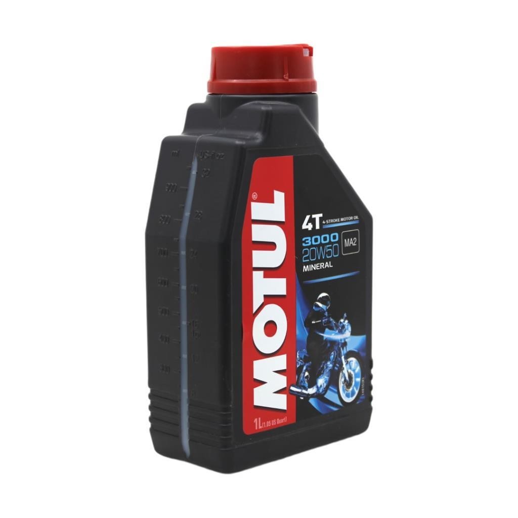 Motul 3000 20W50 4T 1 Lt 4 Zamanlı Motosiklet Yağı (12 Adet)