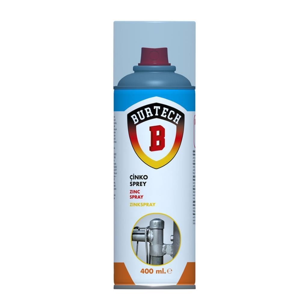 Burtech Çinko Sprey 400 Ml Galvaniz Koruyucu