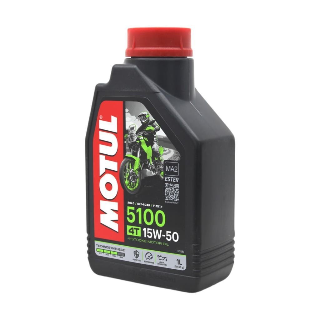 Motul 5100 15W50 4T 1 Lt 4 Zamanlı Motosiklet Yağı (12 Adet)