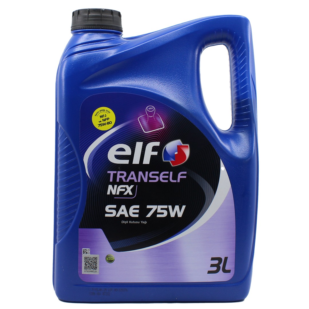 Elf Tranself NFX SAE 75W 3 Lt Şanzıman Yağı