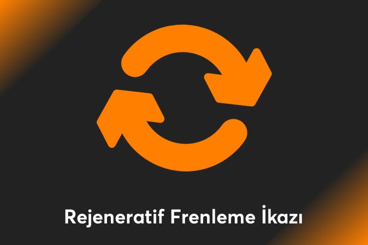 Elektrikli Araç Rejeneratif Frenleme İkazı