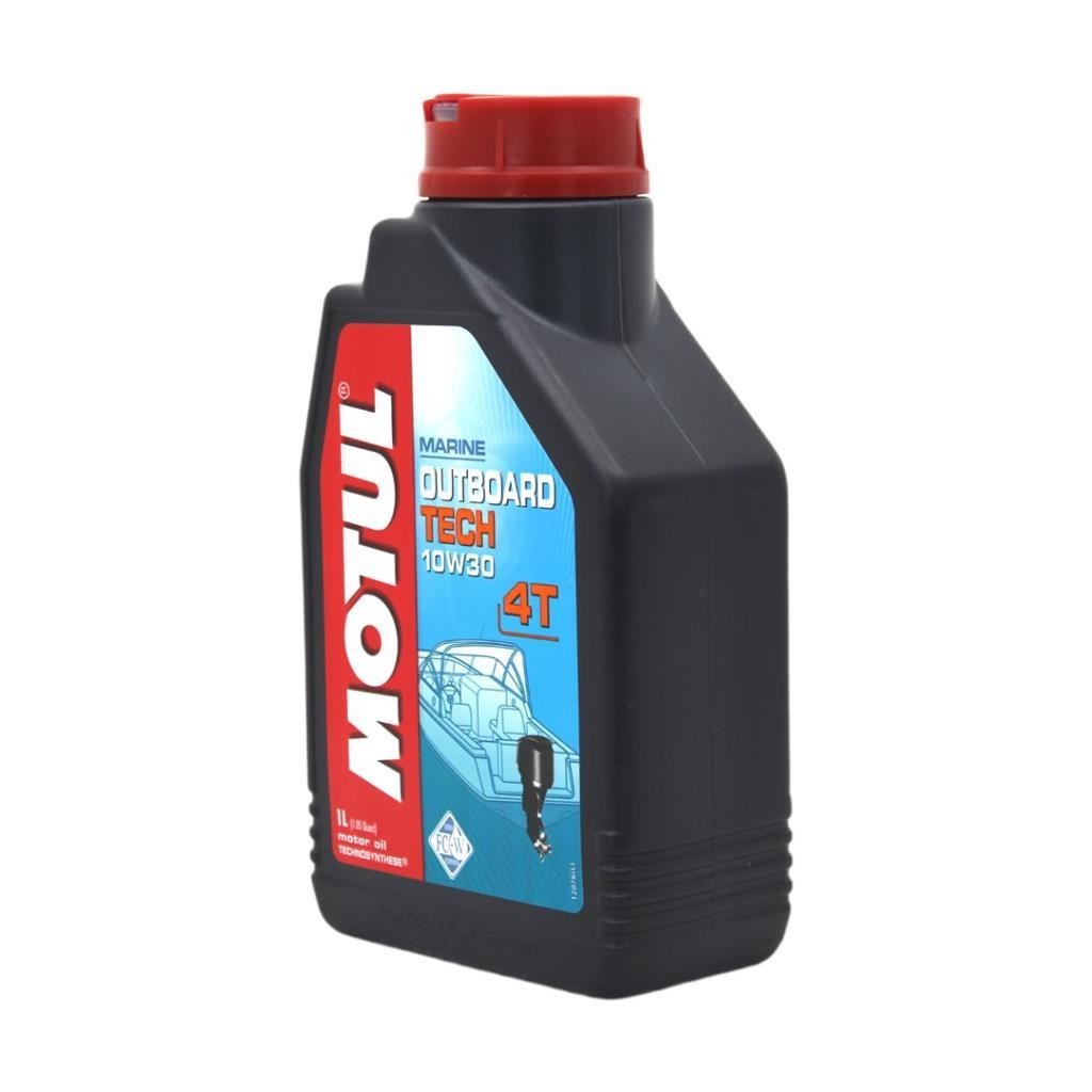 Motul Marine Outboard Tech 4T 10W30 1 Lt Tekne Motor Yağı (6 Adet)