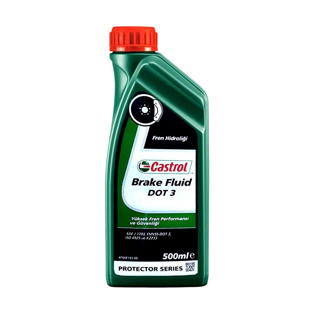 Castrol Brake Fluid DOT 3 500 ML Fren Hidrolik Yağı