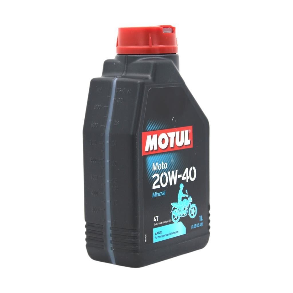 Motul Moto 4T 20W40 1 Lt Mineral Motosiklet Yağı (12 Adet)