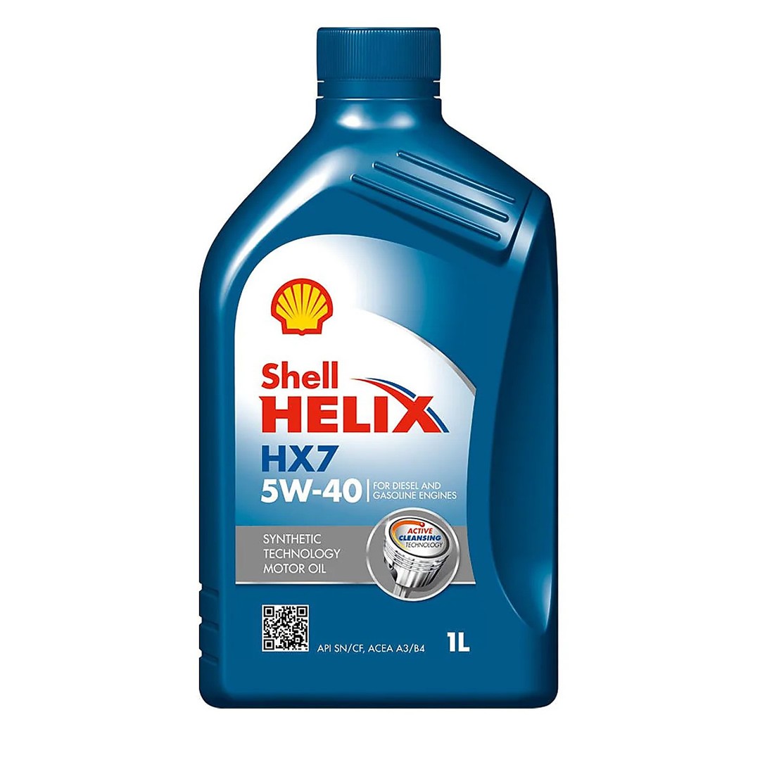 Shell Helix HX7 5W-40 1 Lt Motor Yağı