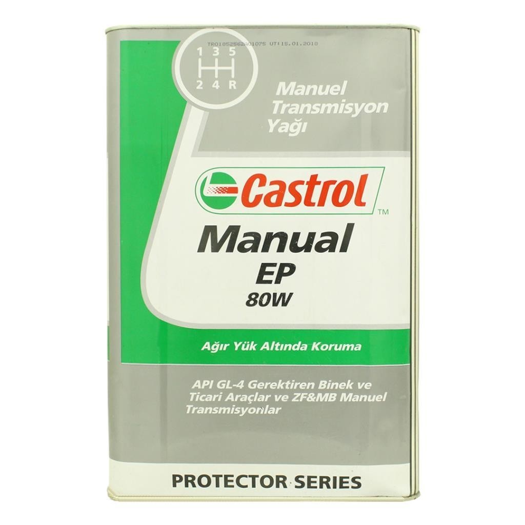 Castrol Transmax Manual EP 80W 16 Kg Manuel Şanzıman Yağı