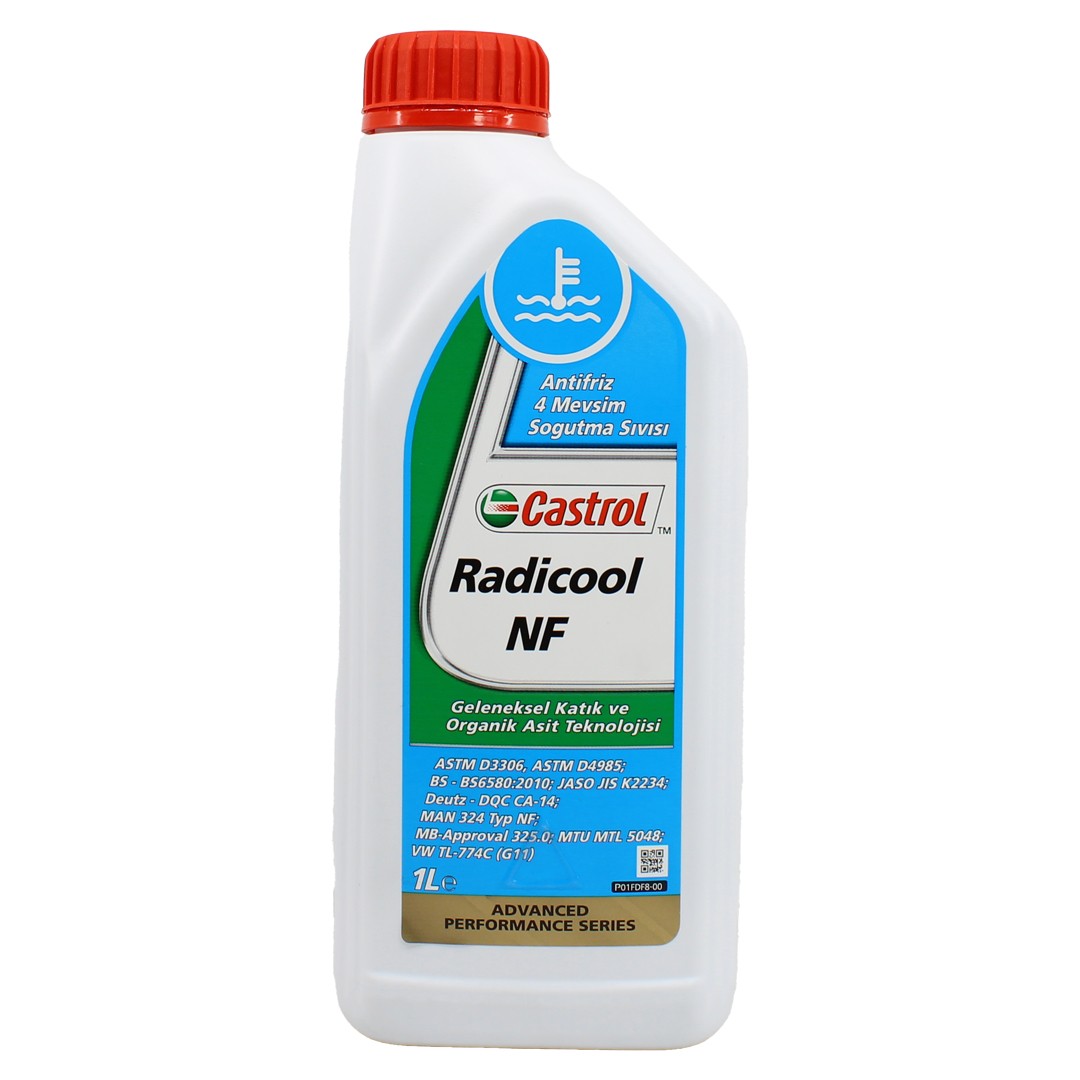 Castrol Radicool NF 1 Lt Konsantre Mavi Antifriz