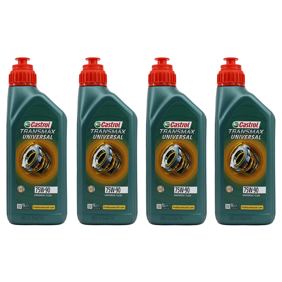 Castrol Transmax Universal 75W90 1 Lt Şanzıman Yağı (4 Adet)