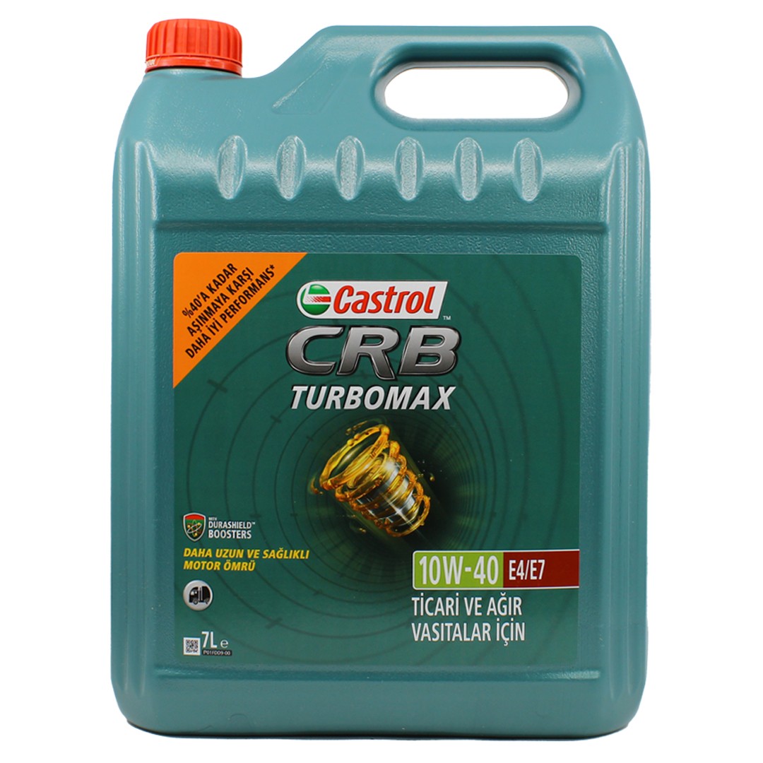 Castrol CRB Turbomax 10W40 7 Lt Sentetik Motor Yağı