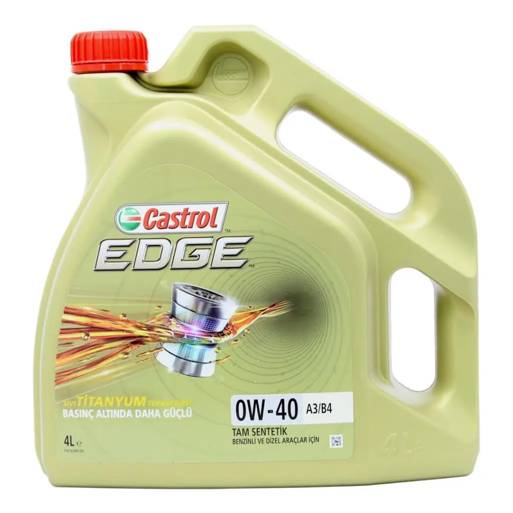 Castrol Edge 0W40 4 Lt Tam Sentetik Motor Yağı Fiyatı