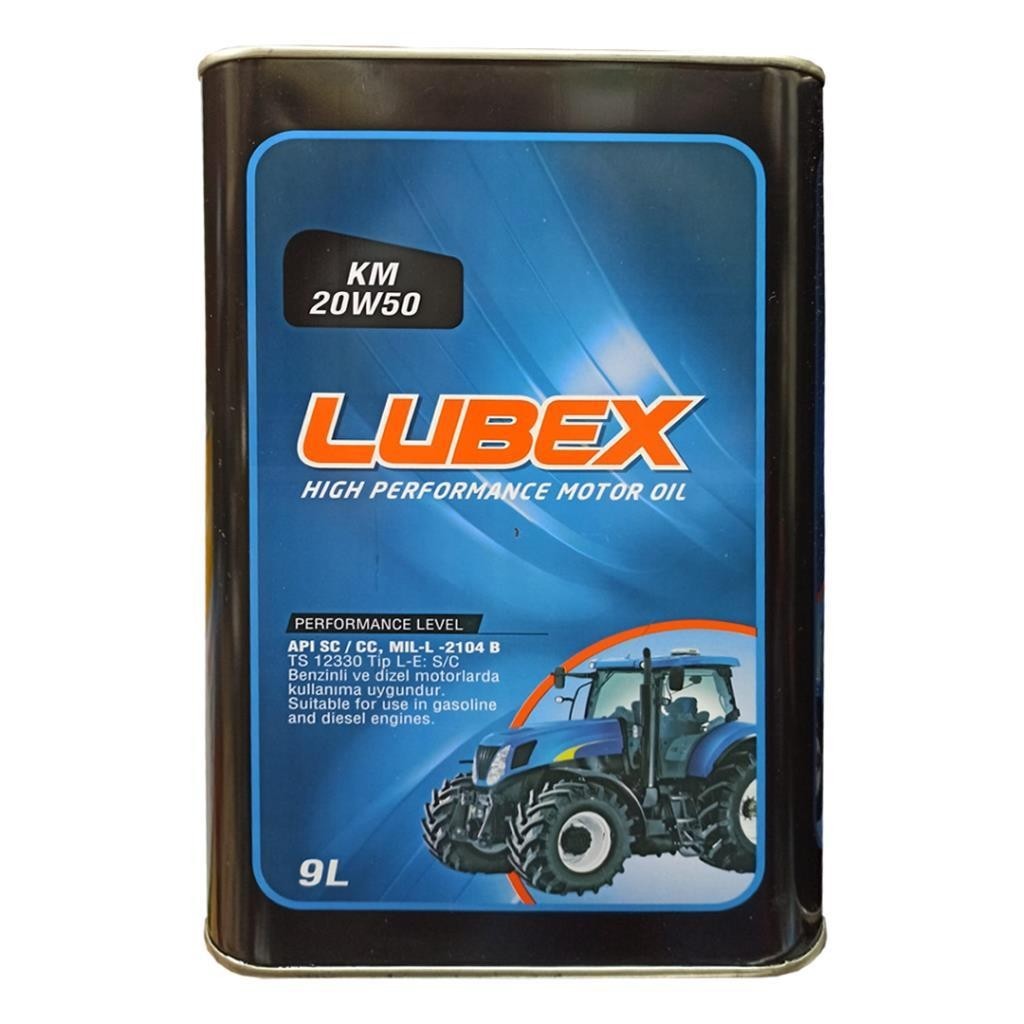 Lubex Robus KM 20W50 9 Lt Mineral Motor Yağı