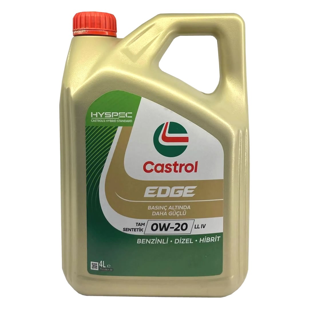 Castrol Edge 0W20 LL IV 4 Lt Tam Sentetik Partiküllü Motor Yağı