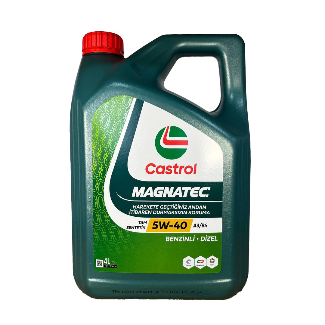 Castrol Magnatec 5W40 4 Lt Motor Yağı