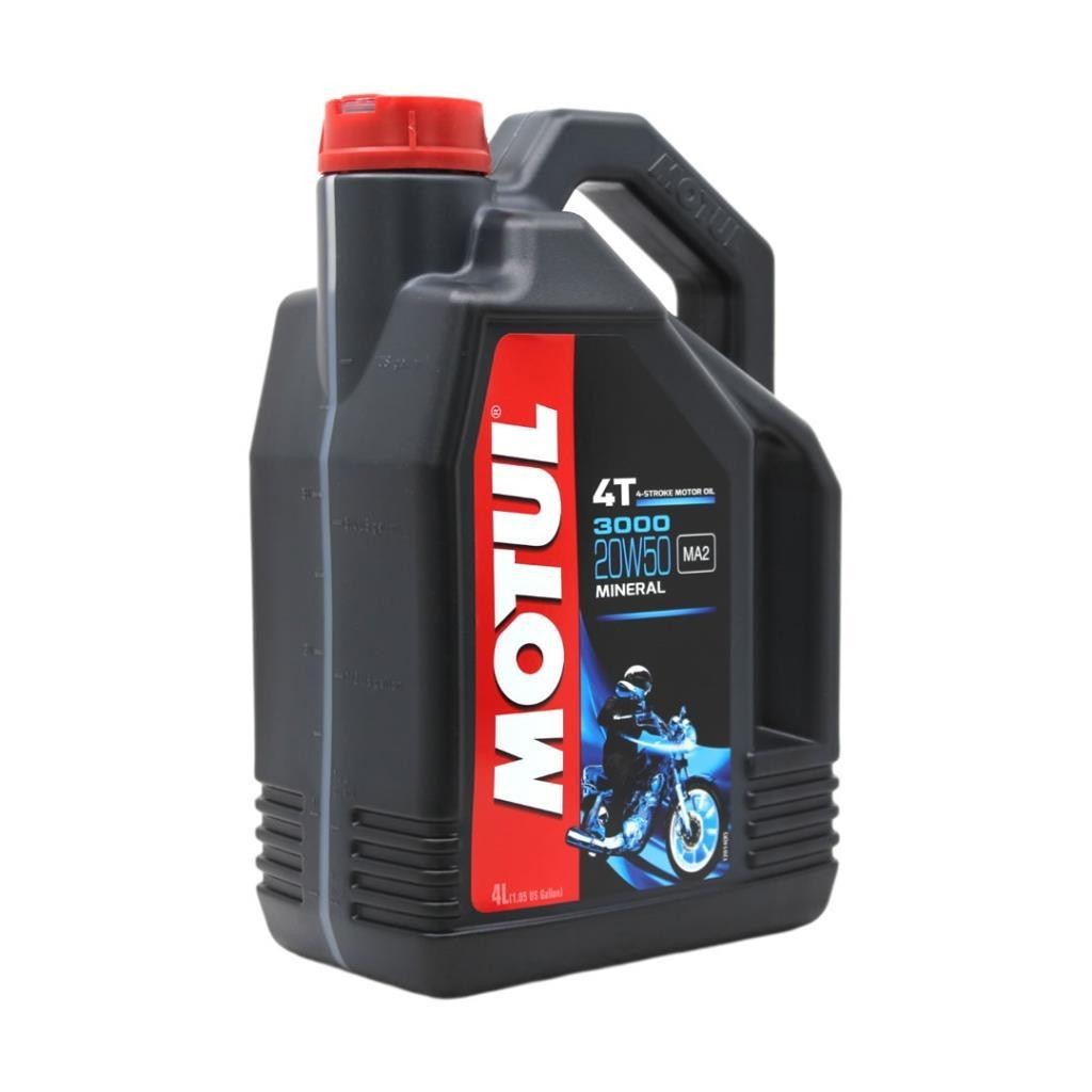 Motul 3000 20W50 4T 4 Lt 4 Zamanlı Motosiklet Yağı (4 Adet)