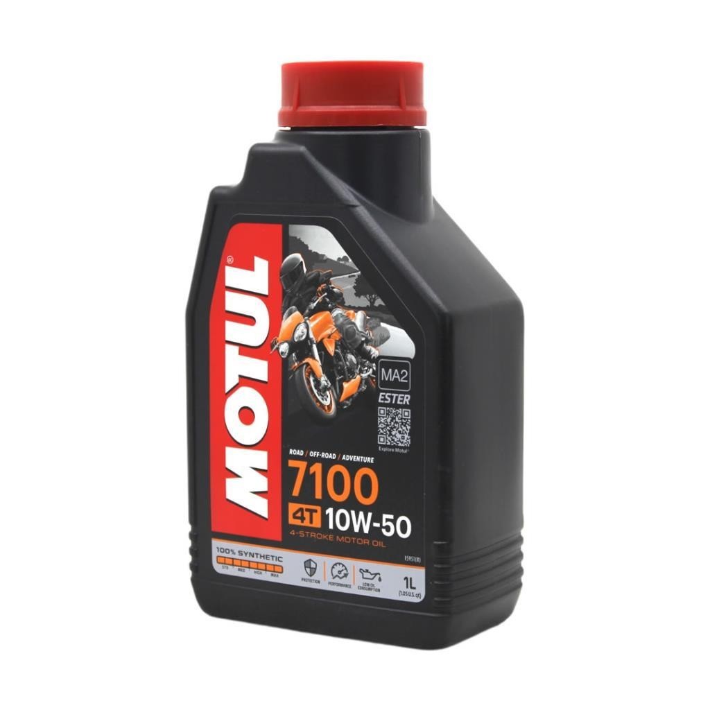 Motul 7100 4T 10W50 1 Lt Motosiklet Yağı (2 Adet)