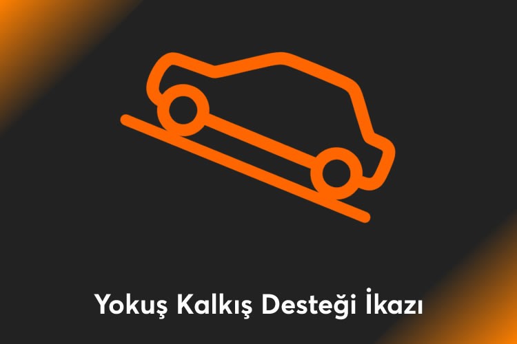 Yokuş Kalkış Desteği İkazı