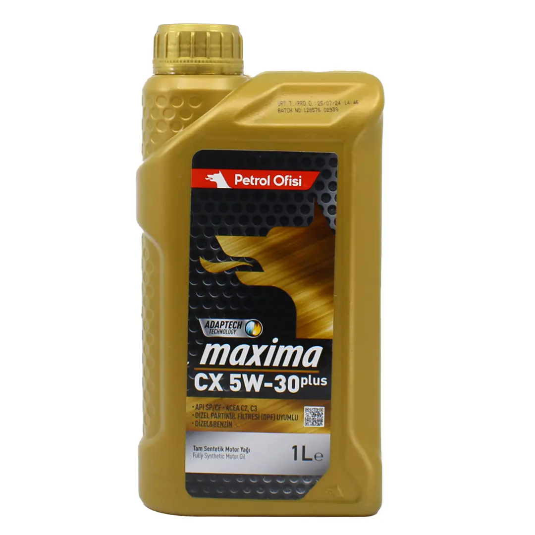 Petrol Ofisi Maxima CX 5W30 1 Lt Motor Yağı Fiyatı
