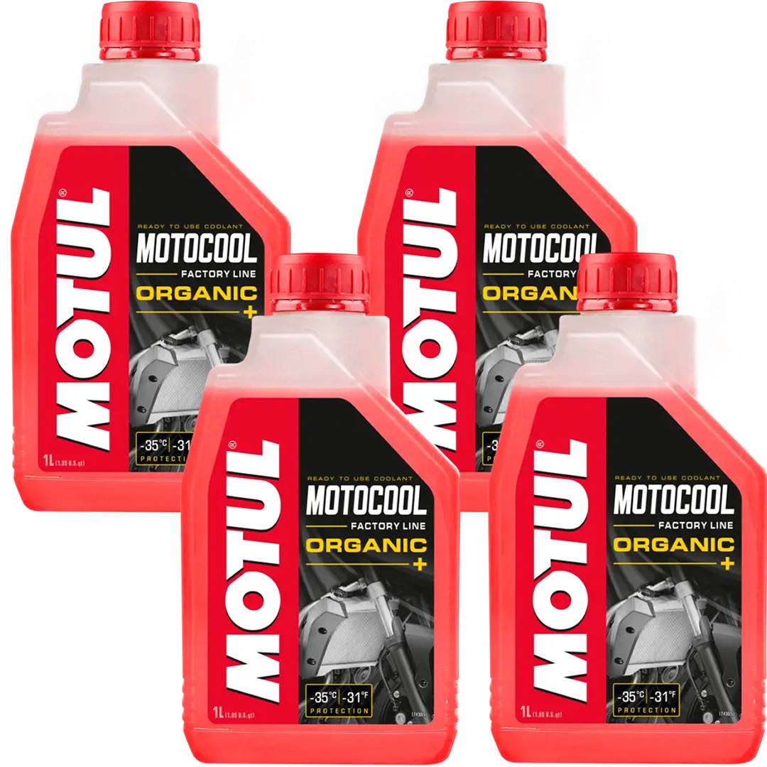 Motul Motocool Factory Line 1 Lt Motosiklet Soğutma Sıvısı (4 Adet)