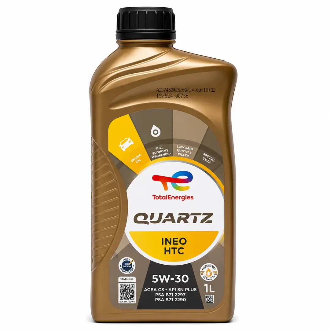 Total Quartz Ineo HTC 5W30 1 Lt PSA B71 2290 Motor Yağı