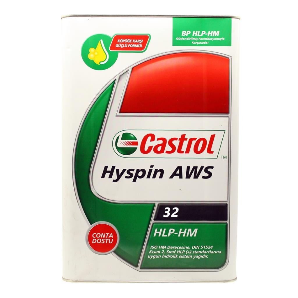 Castrol Hyspin AWS 32 15 Kg Hidrolik Sistem Yağı