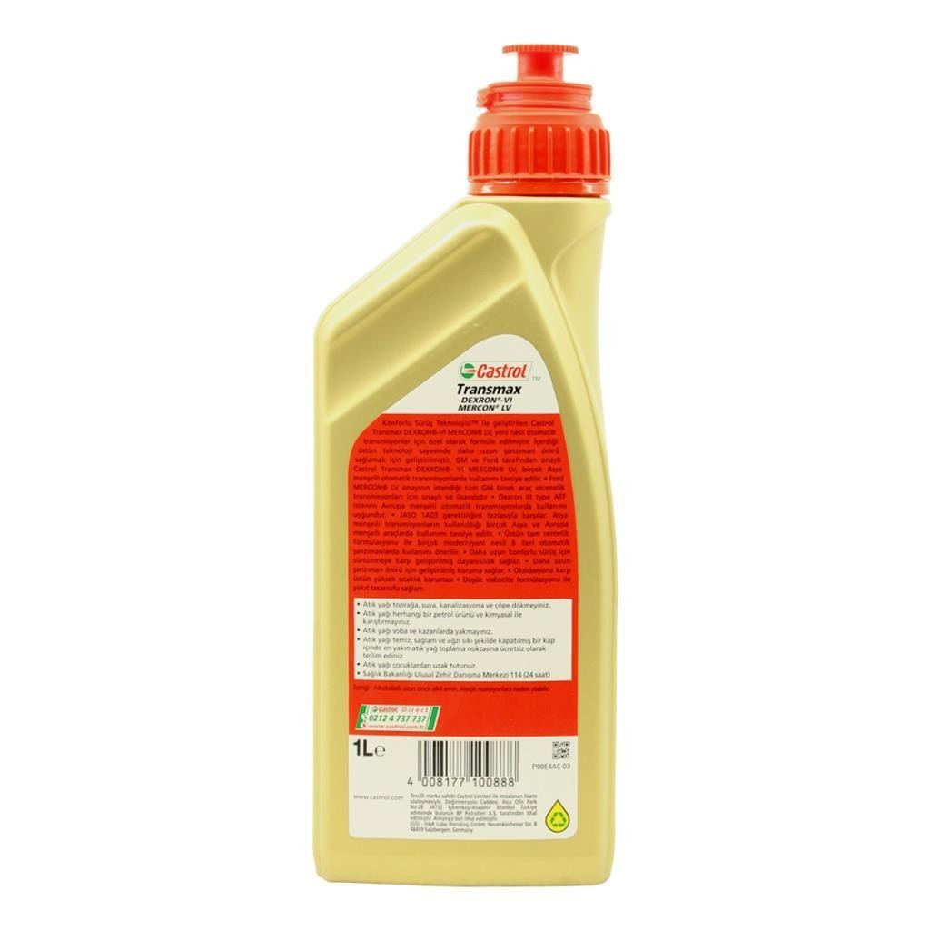 CASTROL TRANSMAX DEXRON-VI MULTIVEHICLE 1L - HSB Trading Online Store