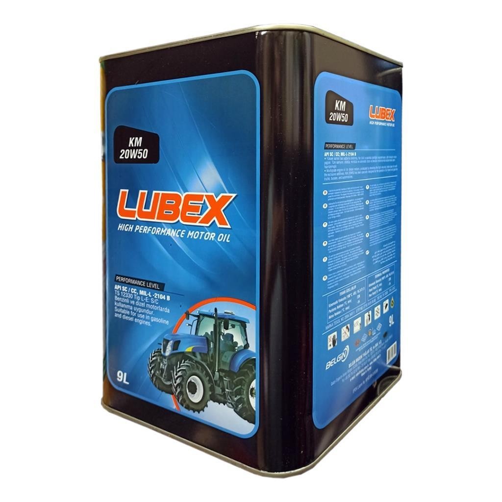 Lubex Robus KM 20W50 9 Lt Mineral Motor Yağı