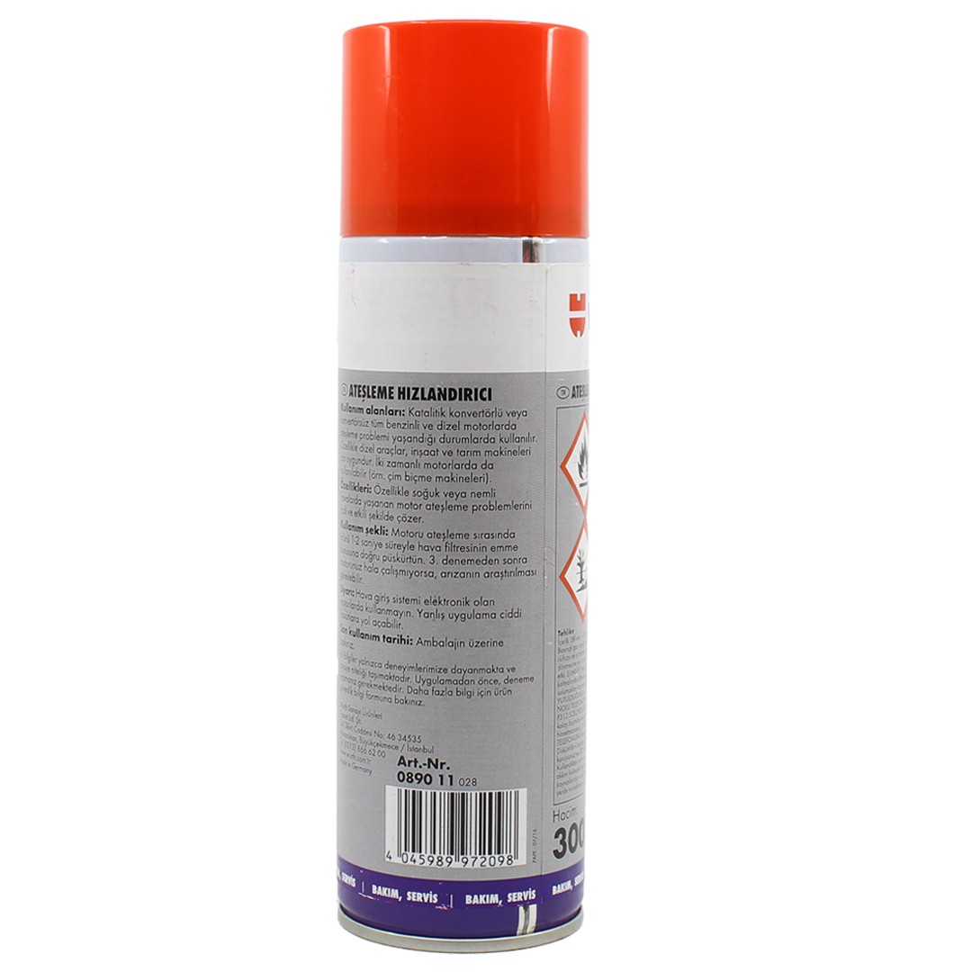 Würth Ateşleme Hızlandırıcı Sprey 300 Ml