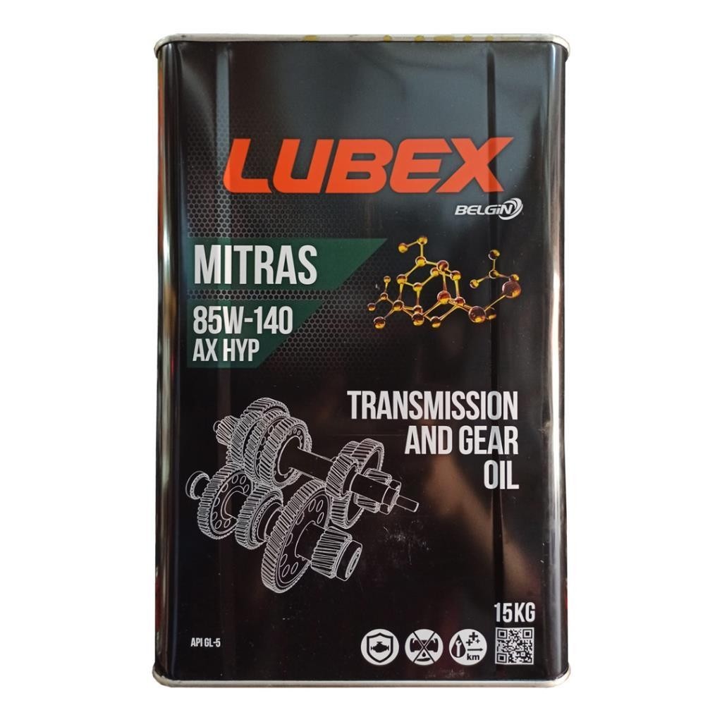 Lubex Mitras AX HYP 85W140 15 Kg Şanzıman ve Diferansiyel Yağı