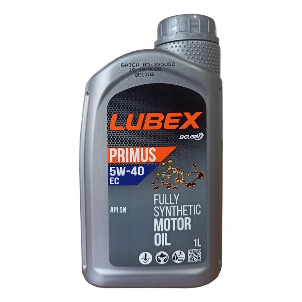 Lubex Primus EC 5W40 1 Lt Tam Sentetik Motor Yağı (6 Adet)