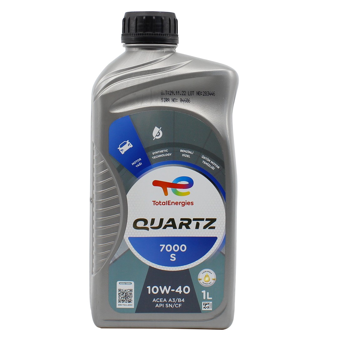 Total Quartz 7000 10W-40 Motor Yağı 1 Lt