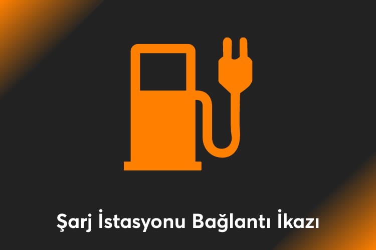 Elektrikli Araç Şarj İstasyonu Bağlantı İkazı