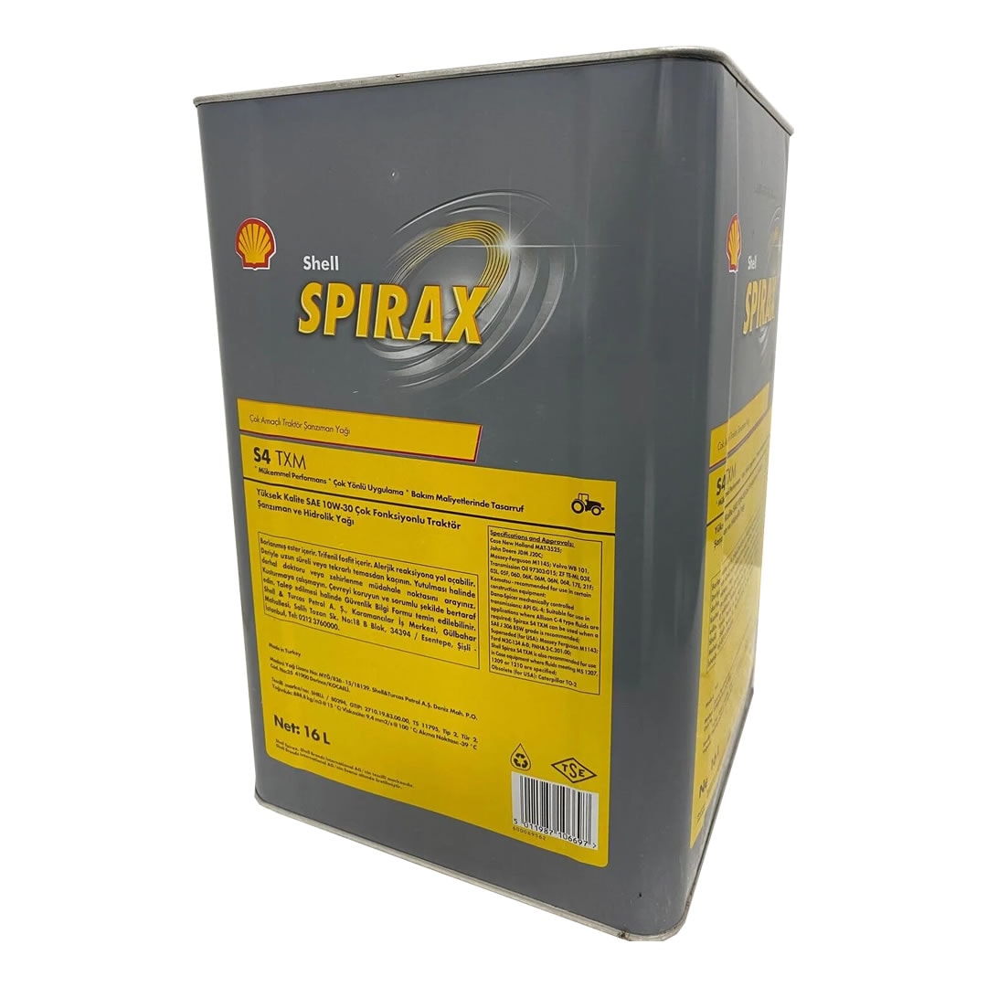 Shell Spirax S4 TXM 16 Lt Traktör Şanzıman Yağı