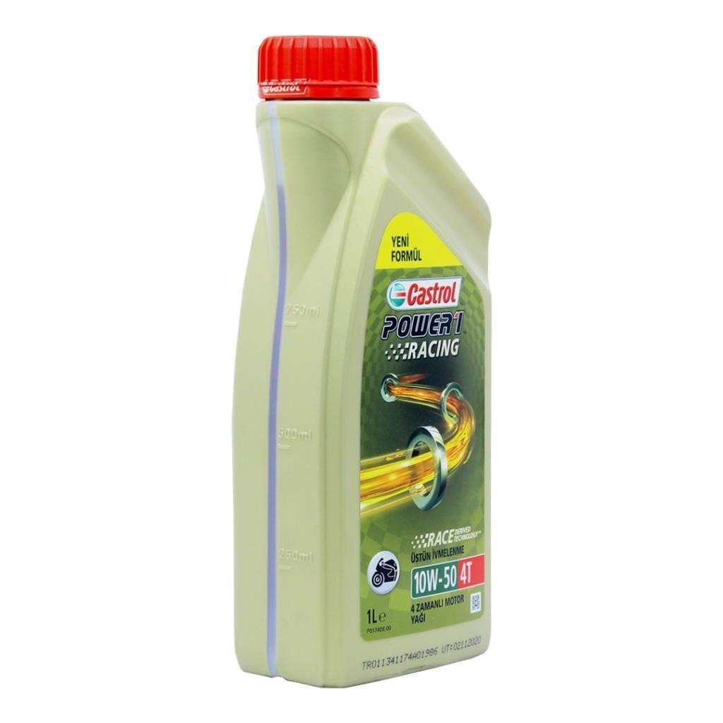 Castrol Power 1 Racing 10W50 4T 1 Lt Motosiklet Yağı