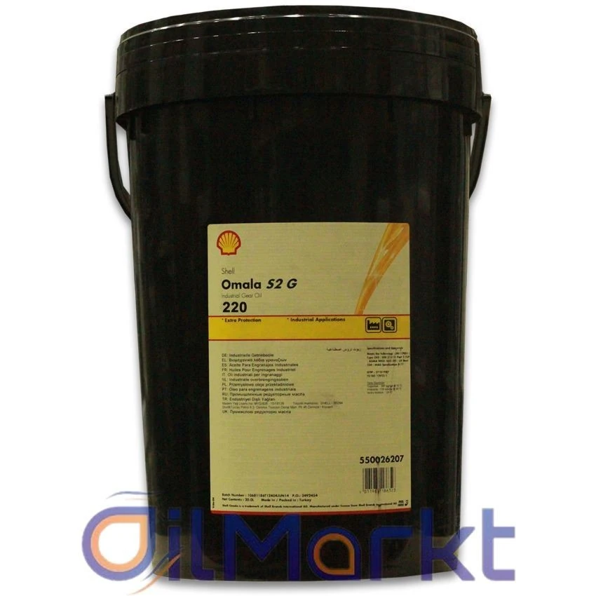 Shell Omala S2 GX 220 20 Lt Dişli Yağı Fiyatı | Oilmarkt