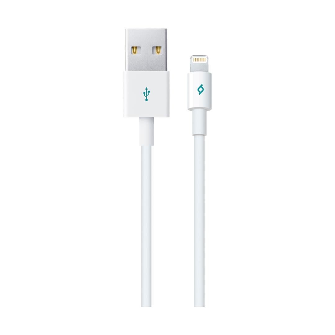 Ttec iPhone Lightning-USB Şarj ve Data Kablosu Beyaz