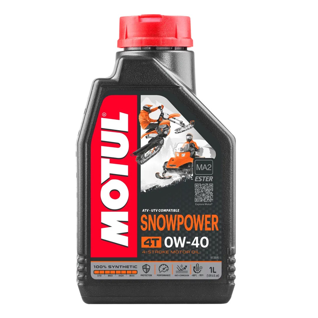 Motul Snowpower 4T 0W40 1 Lt 4 Zamanlı Kar Motosiklet Yağı