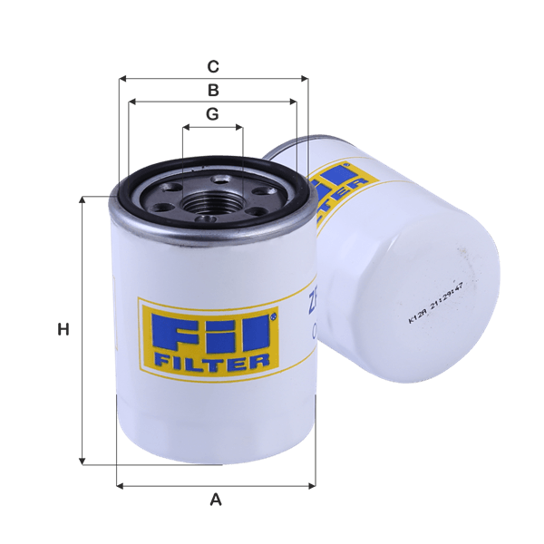 Mercury Marine 40 - 50 - 60 - 75 - 90 - 115 HP Tekne Motor Yağ Filtresi
