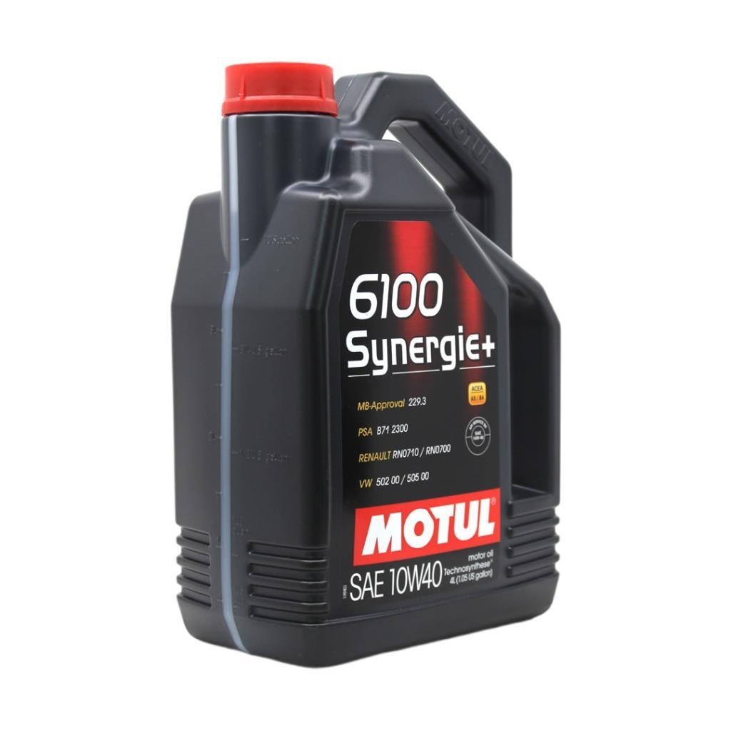 Motul 6100 Synergie+ 10W40 Motor Yağı 4 Lt (4 Adet)