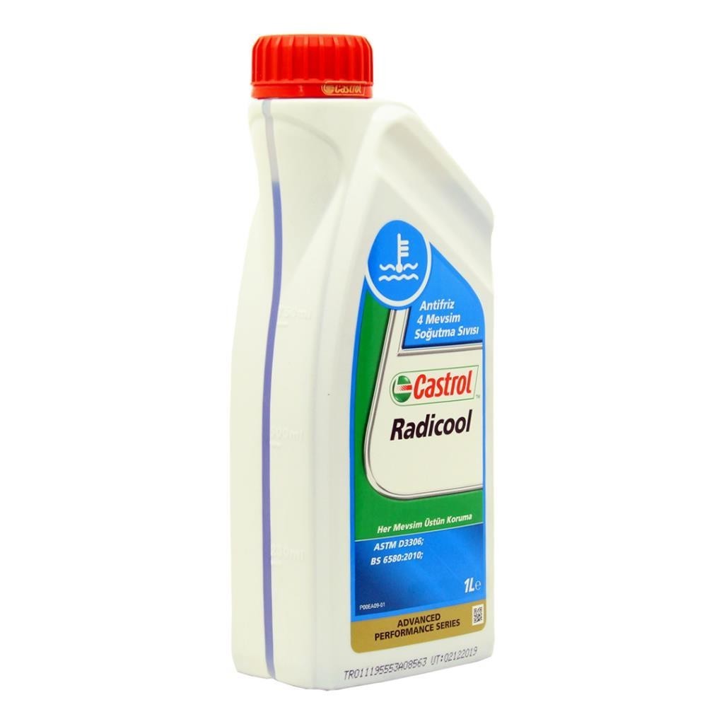 Castrol Radicool Konsantre Antifriz 1 Lt Mavi Antifriz (6 Adet)