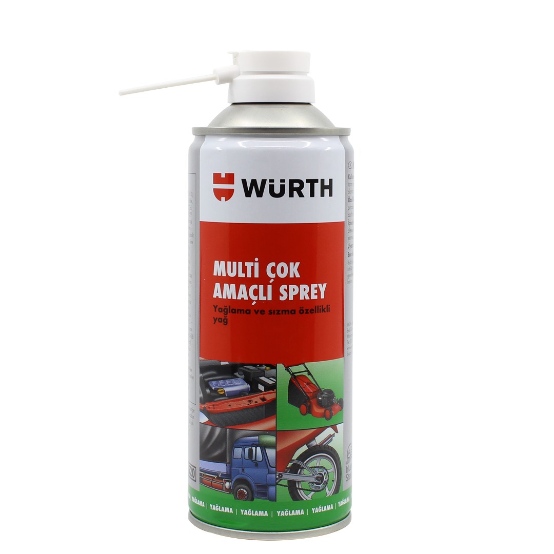 Würth Multi Çok Amaçlı Yağlayıcı Sprey 400 ML