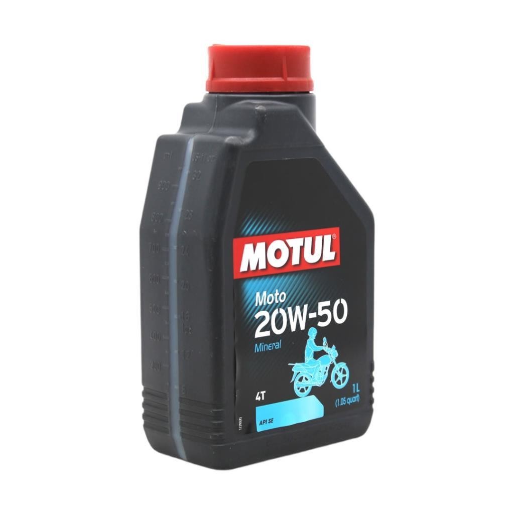 Motul Moto 4T 20W50 1 Lt Mineral Motosiklet Yağı (2 Adet)