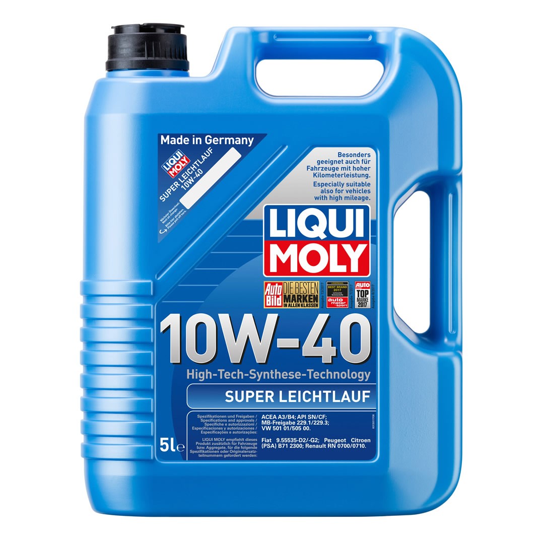 Liqui Moly Super Leichtlauf 10W40 Motor Yağı 5 Lt (9505)