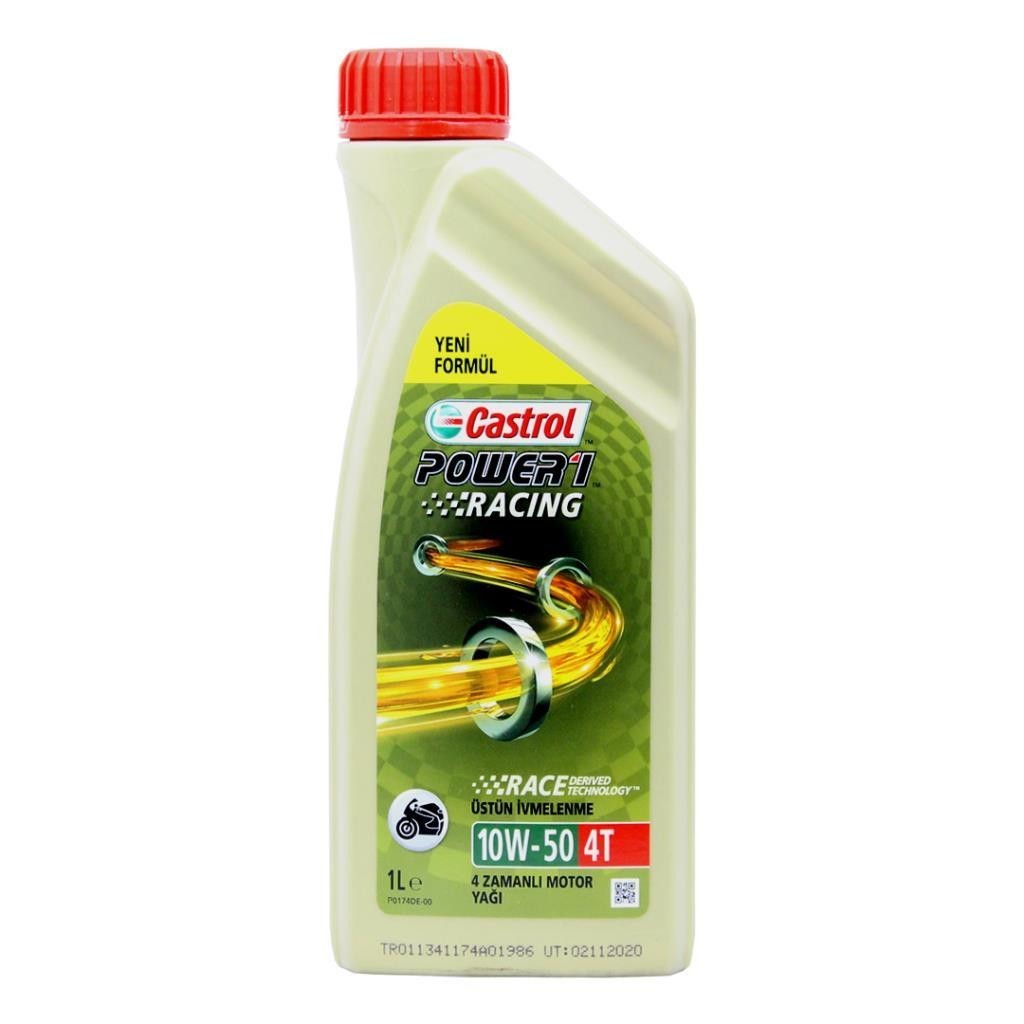 Castrol Power 1 Racing 10W50 4T 1 Lt Motosiklet Yağı