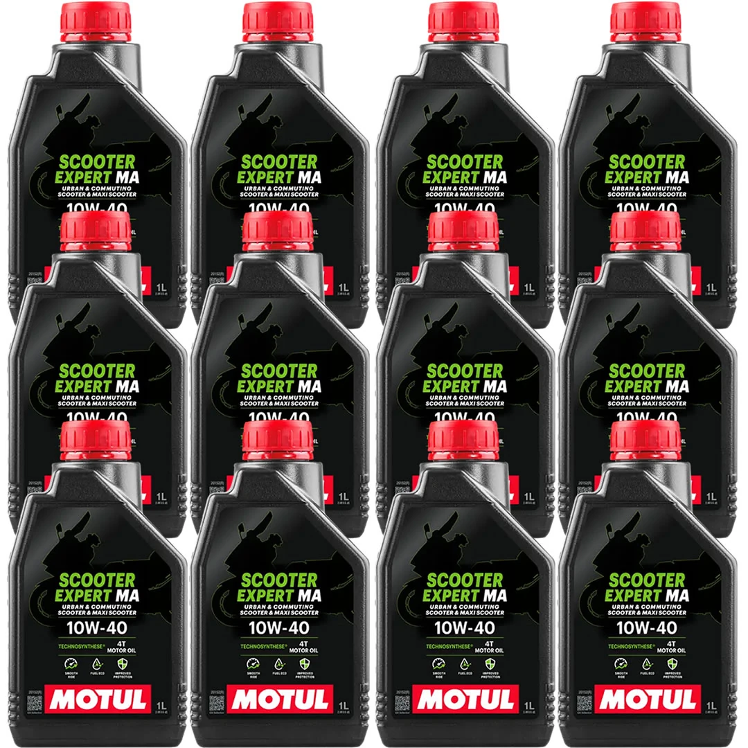 Motul Scooter Expert 4T 10W-40 MA Engine Oil – Technosynthesis, 2 Liter – 105960