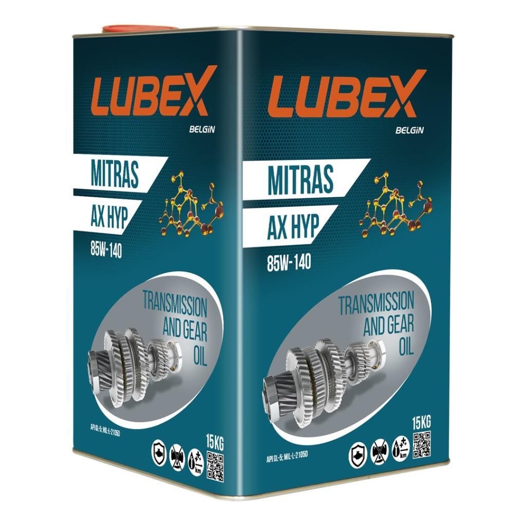 Lubex Mitras AX HYP 85W140 15 Kg Şanzıman ve Diferansiyel Yağı